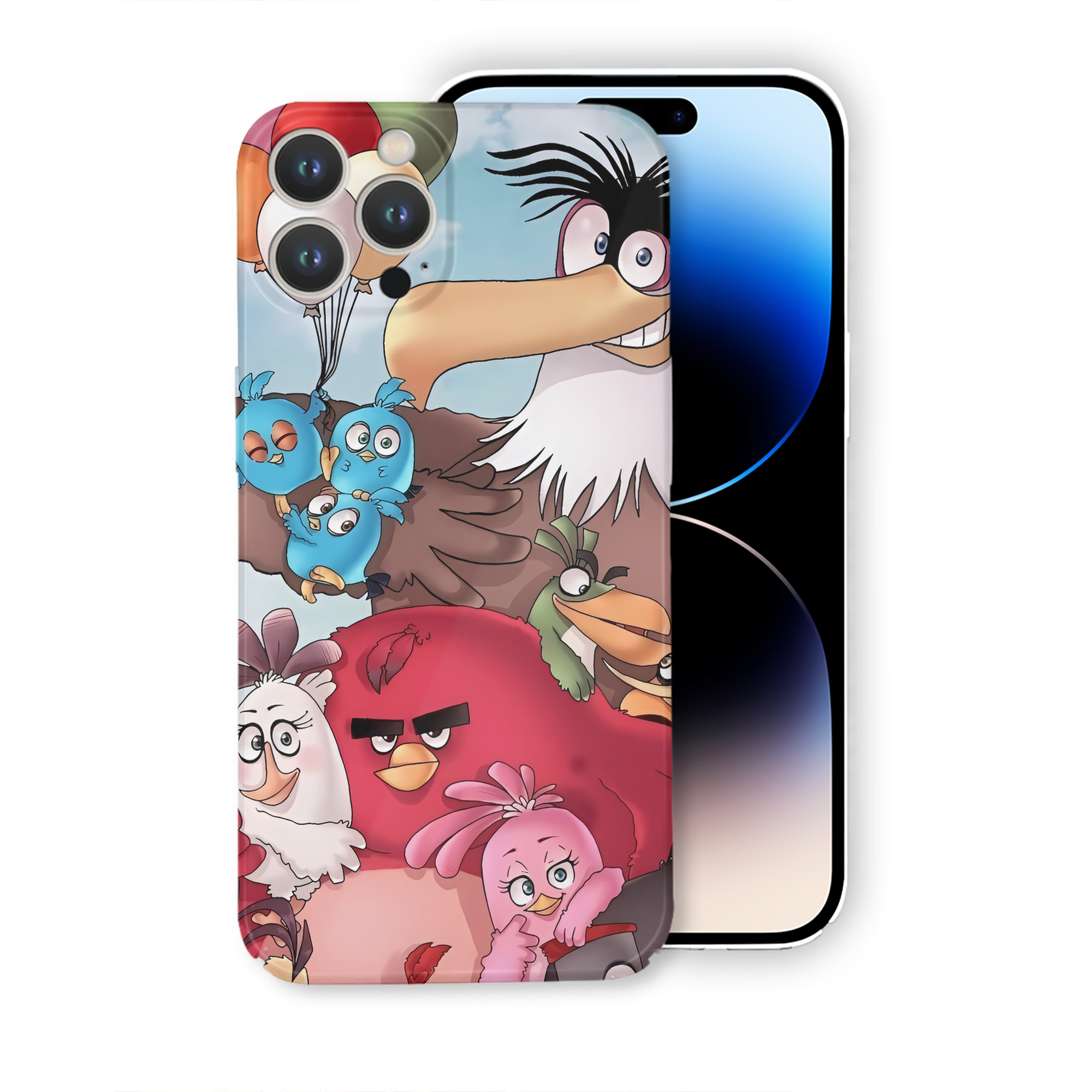 （画像用） Angry Birds アングリーバード 【iPhone 14シリーズ対応】ハードケース